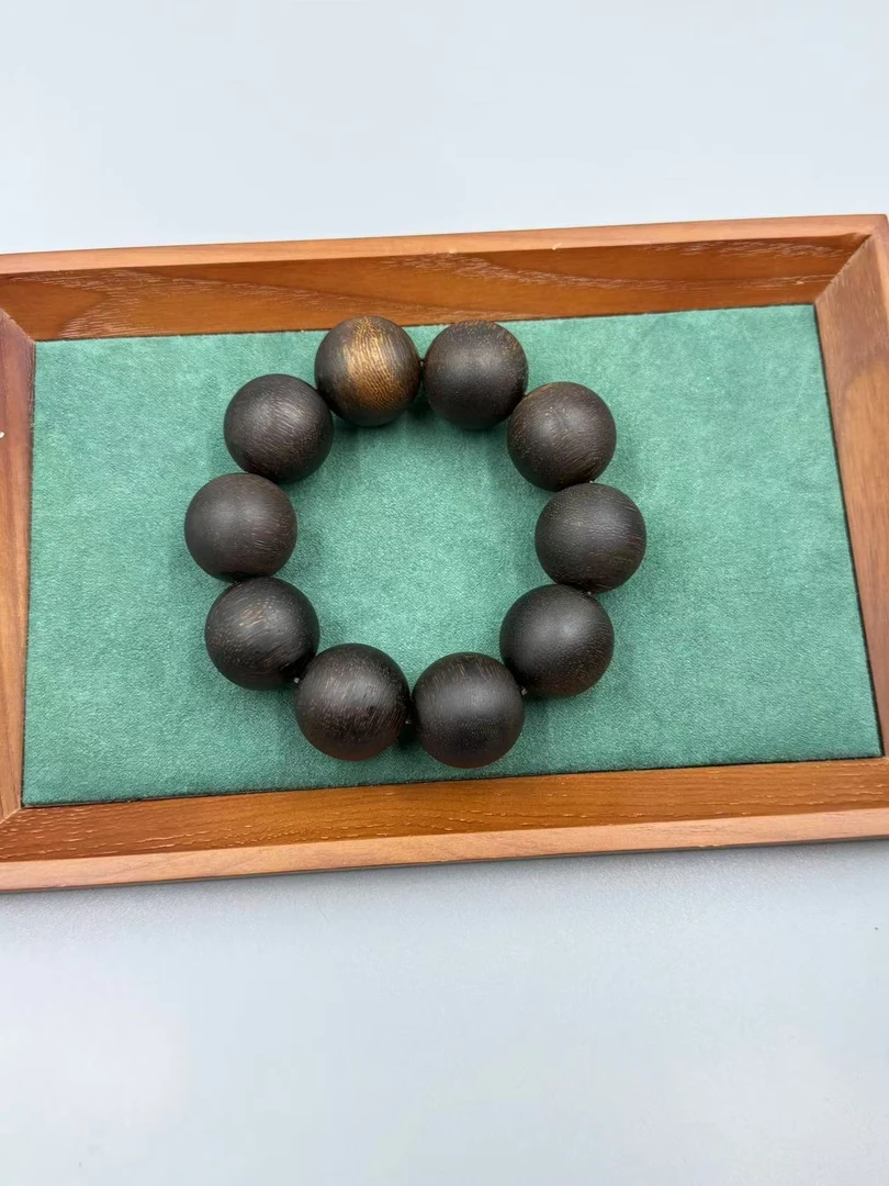 YN156海南黎母山红棋25mm单圈手串（多样性发货）