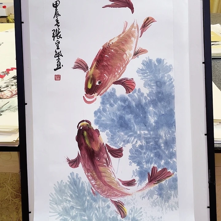 国画张圣敏先生纯手绘作品