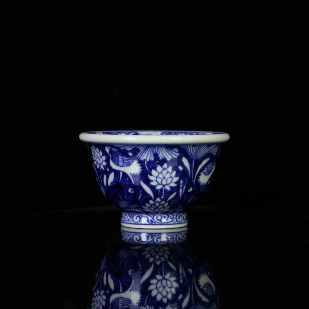 YGT-2061[学茶严选]【明韵】一路连鱼小压手陶瓷