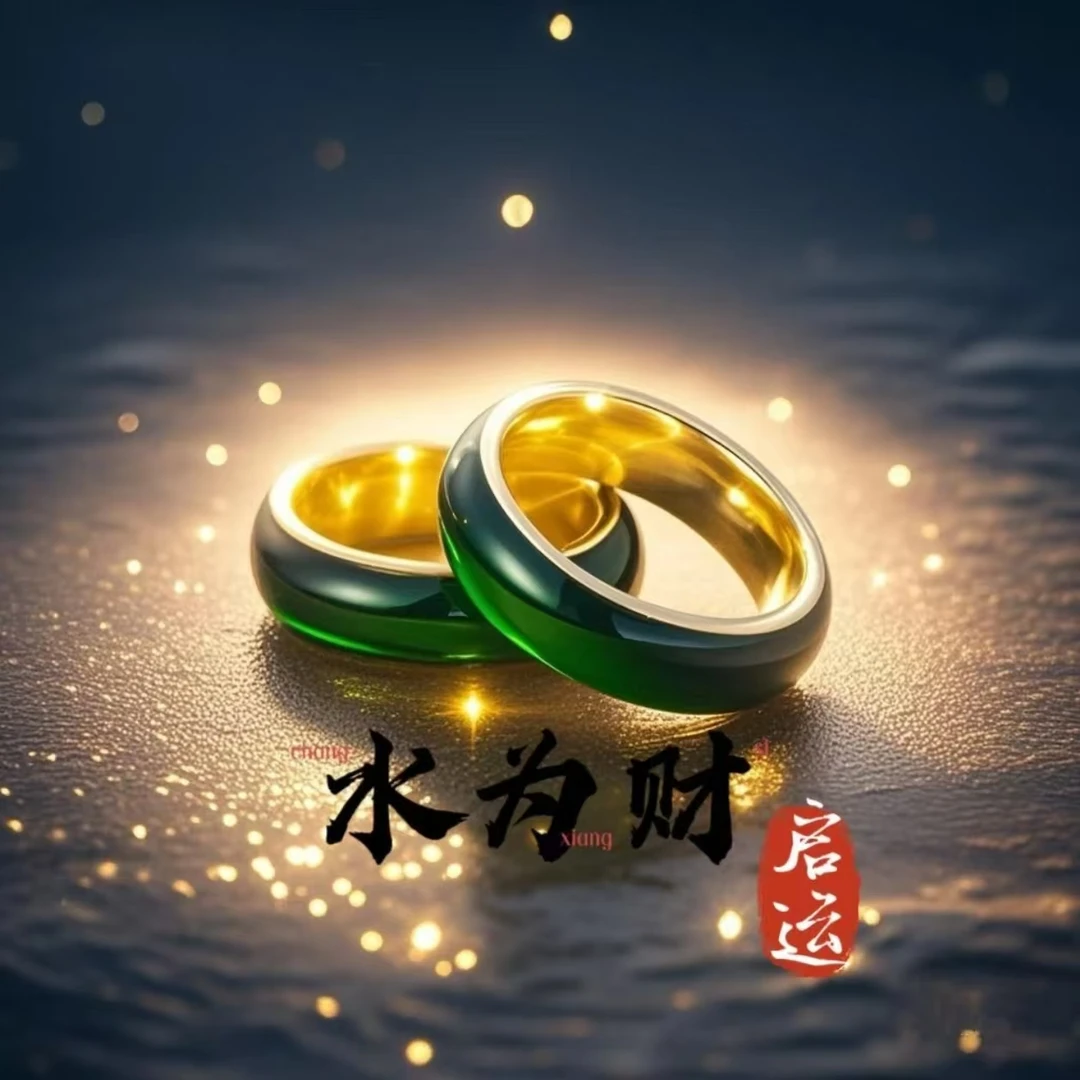 【大洋南奢】流转启运戒指-送精致礼盒