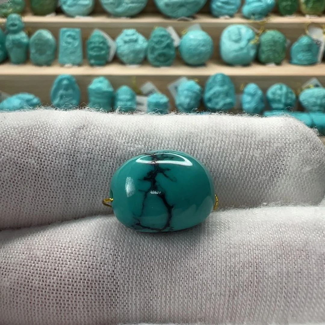 未镶嵌绿松石随形12mm