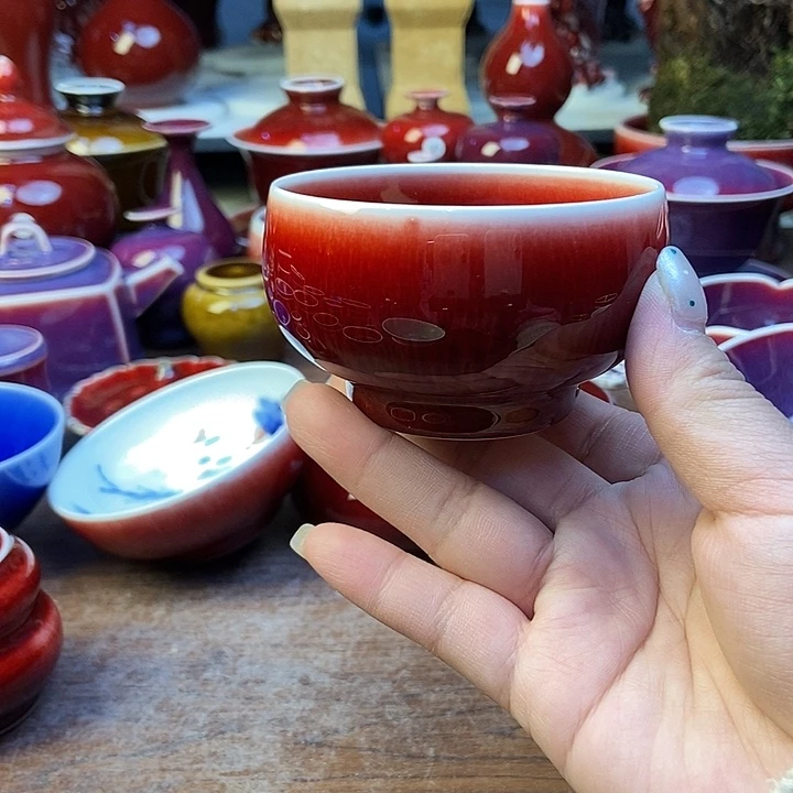 陶瓷景德镇名陶坊原矿郎红