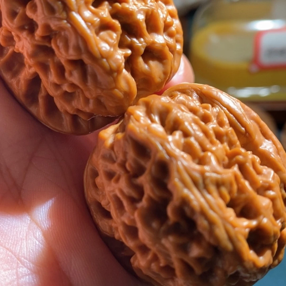 【闪购商品】吊坠文玩核桃高*红锦鲤