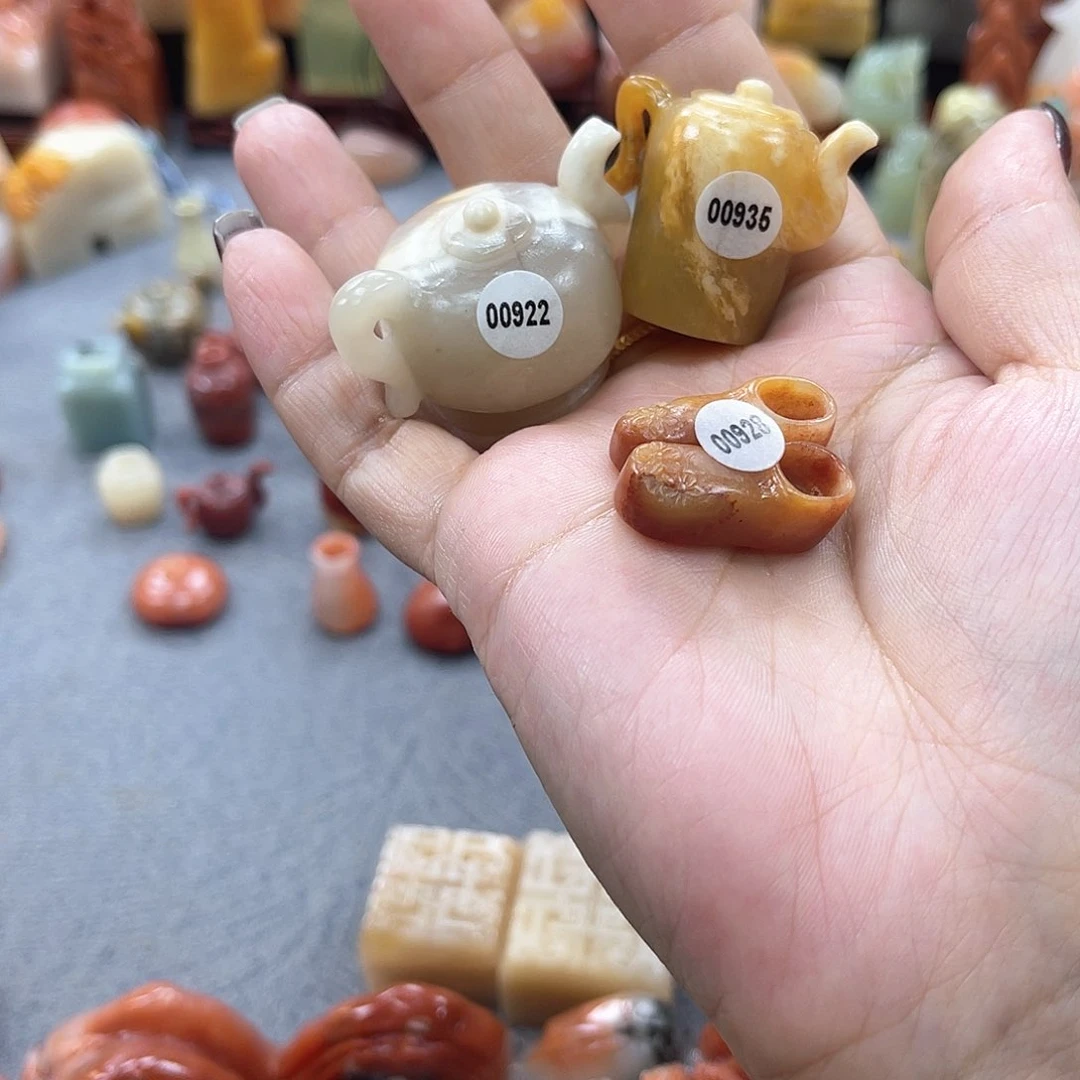 寿山石印石p***e928922935包邮包刻