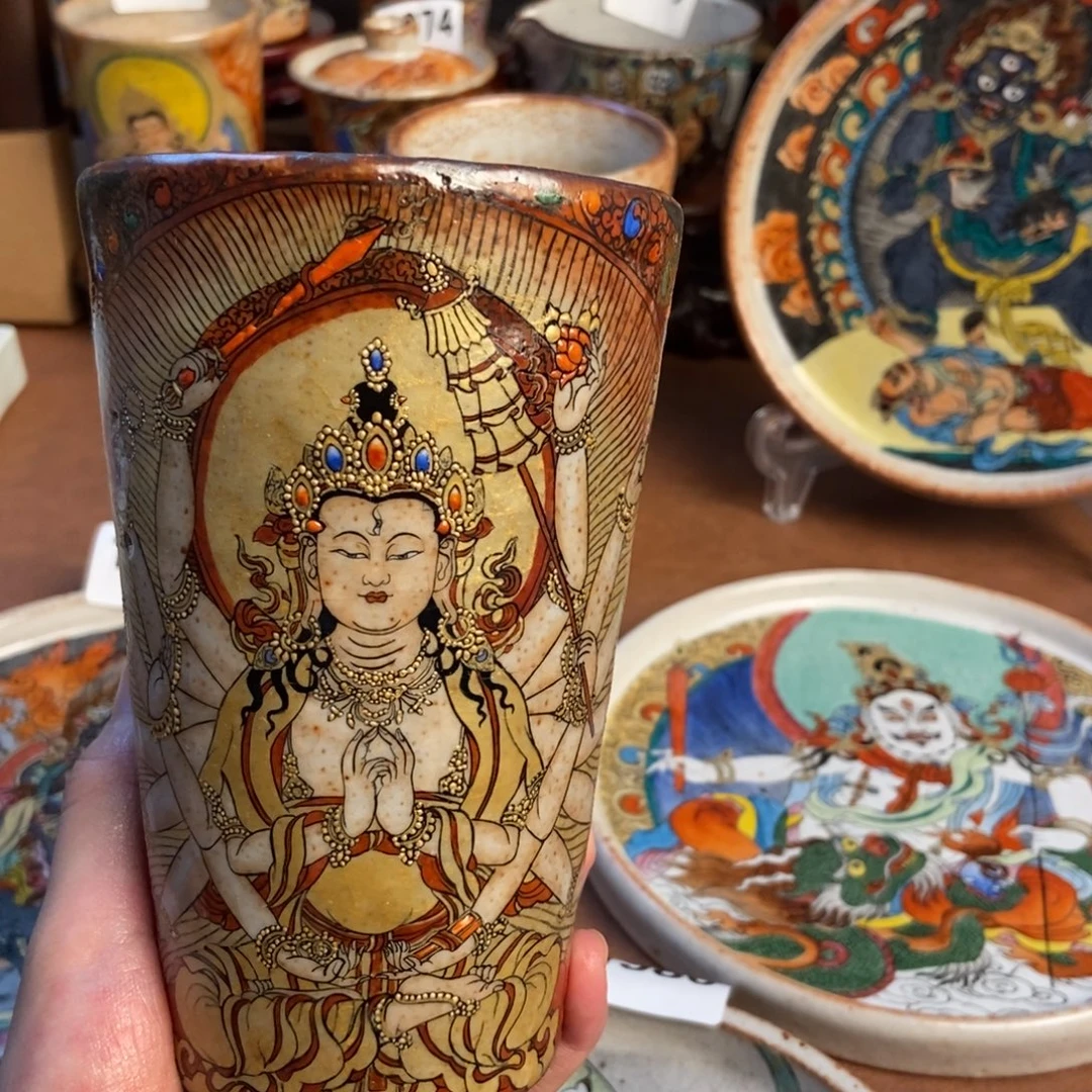 凌***景德镇手工制作陶瓷 1966