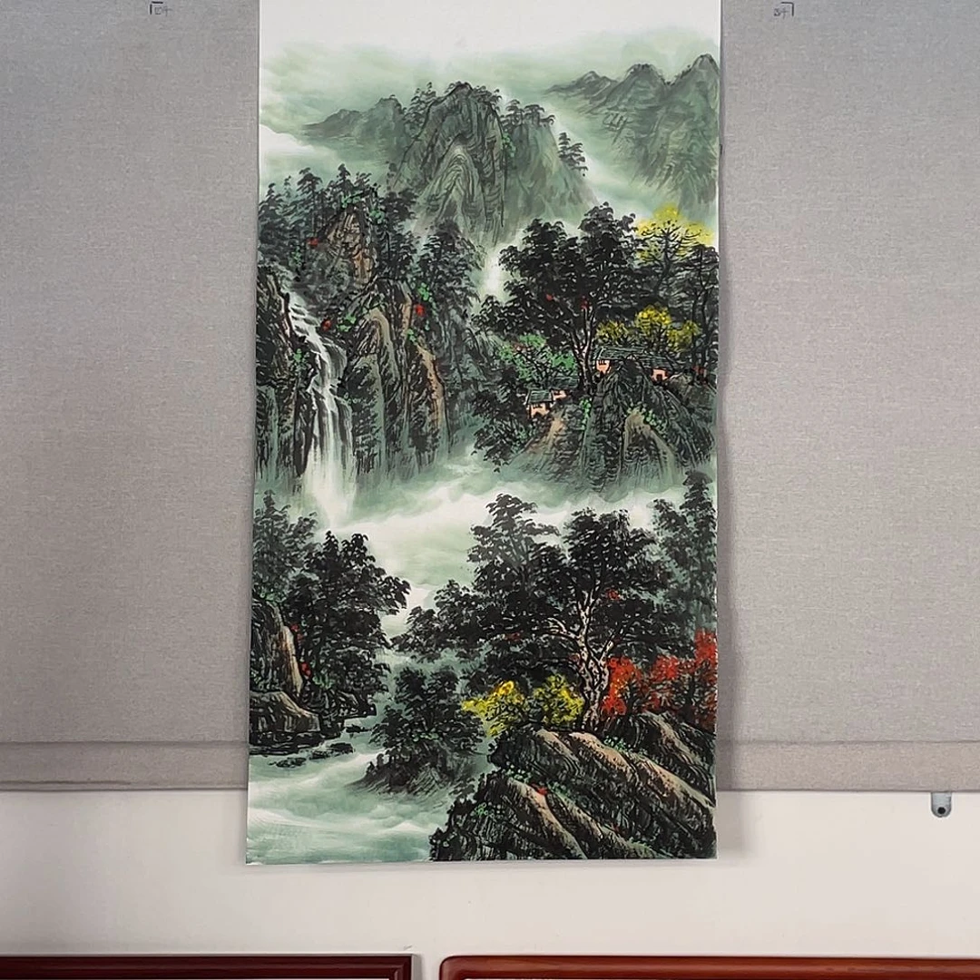 国画山水画作品欣赏6