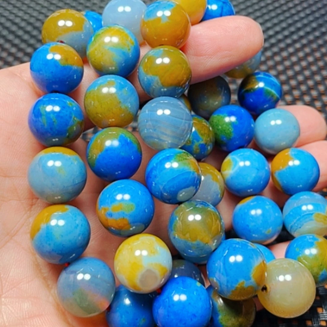【闪购商品】未镶嵌颈饰玛瑙/玉髓蓝同肽14