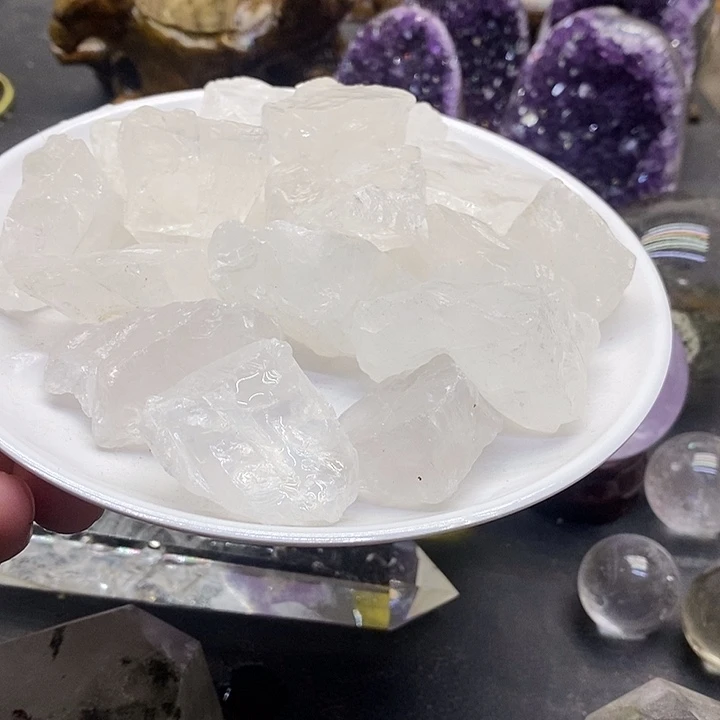 未镶嵌水晶珠宝半成品