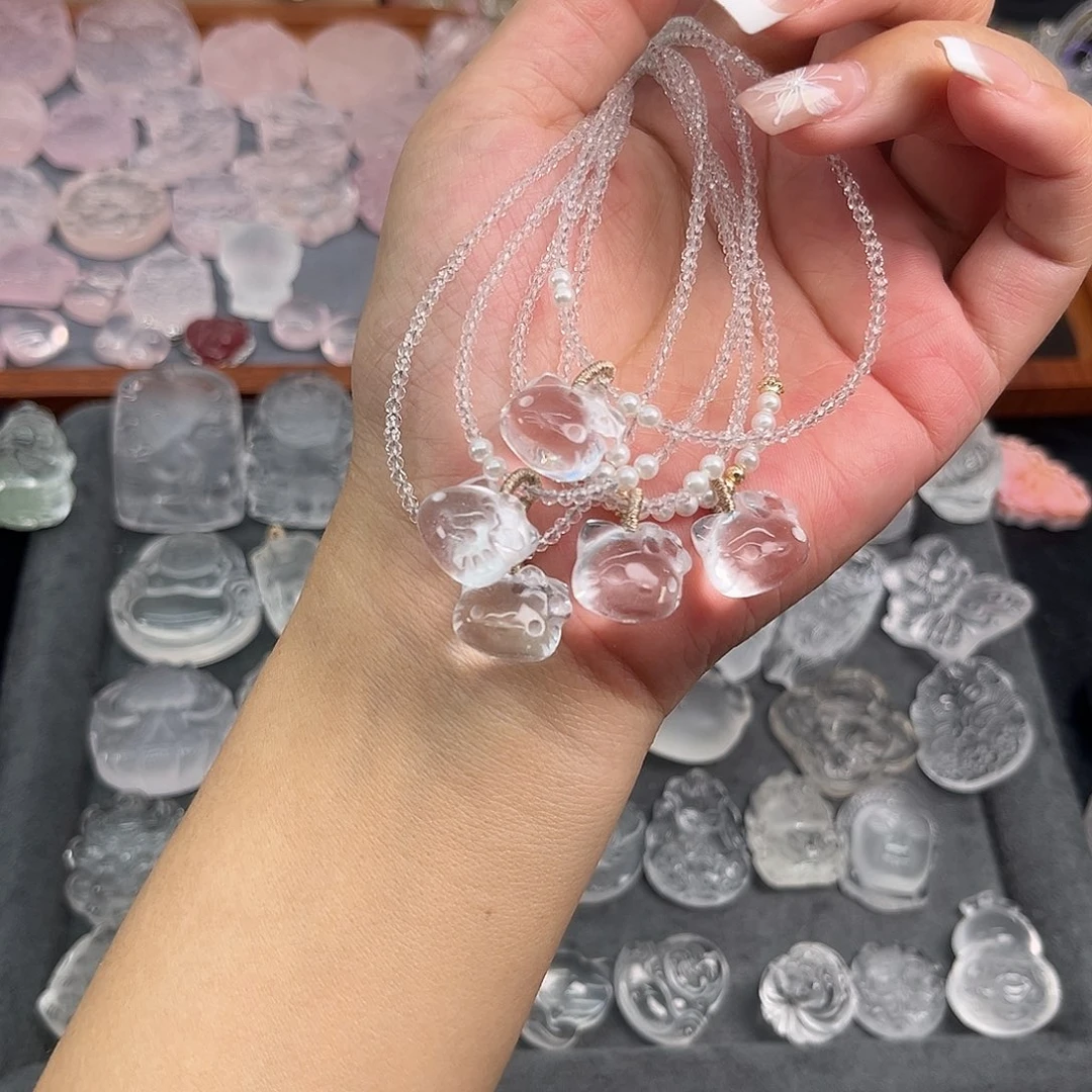 水晶珠宝半成品未镶嵌99