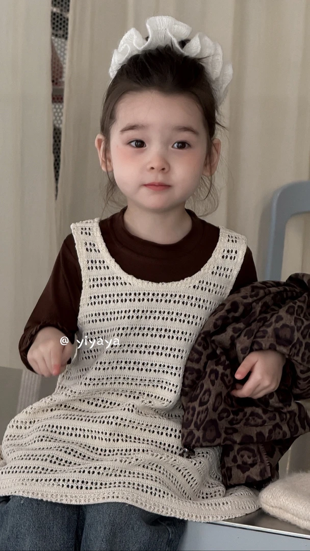 【YIYAYA】25秋～女童褶皱花边T81161