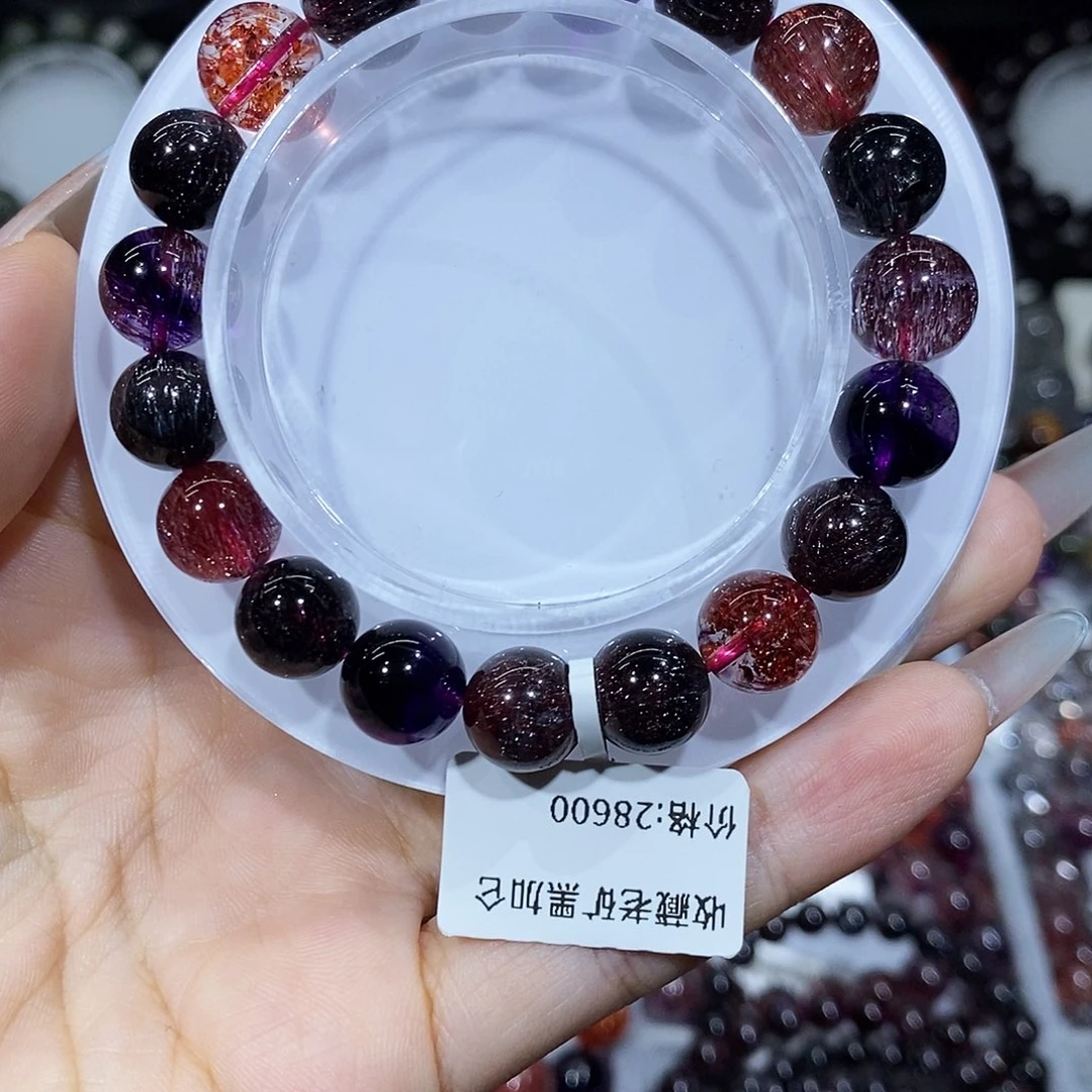 手串水晶未镶嵌黑加仑10