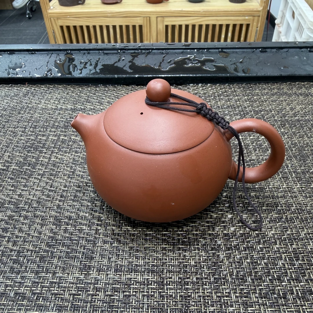 260ml朱泥大红袍大容量家用紫砂壶泡茶器