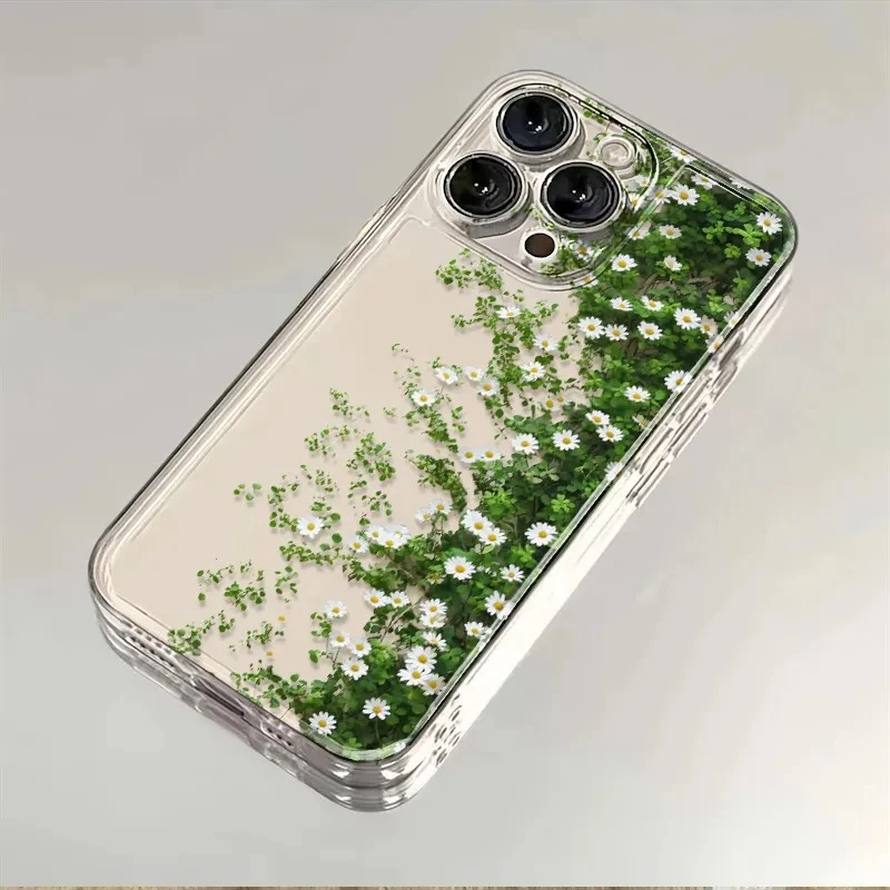 满屏小雏菊适用iphone17苹果16手机壳小米OPPO华为VIVO荣耀一加