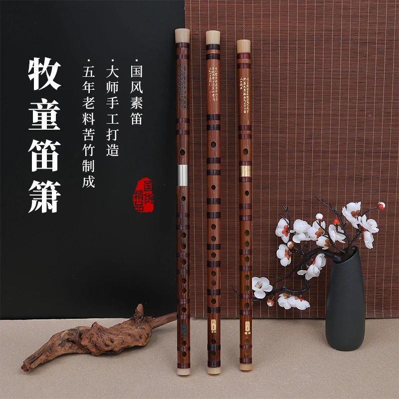 笛子乐器初学者十大品牌成人竹横笛学生专用G调EF降B升e调演奏级