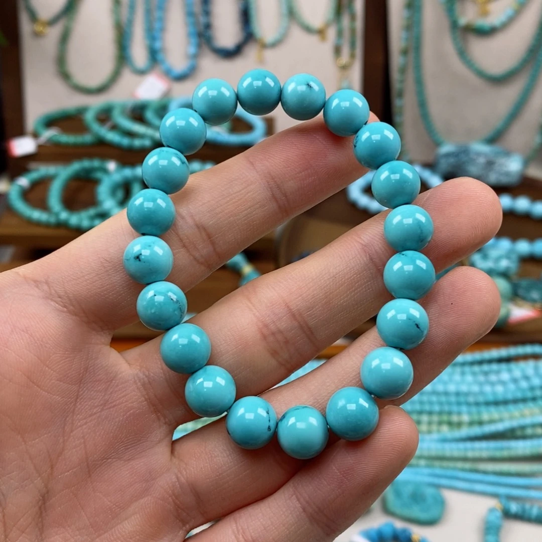 绿松石未镶嵌项链