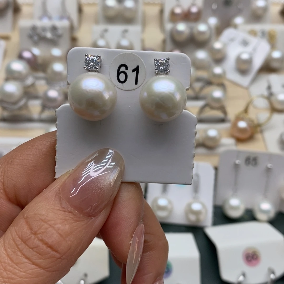 颈饰淡水珍珠银S925镶嵌