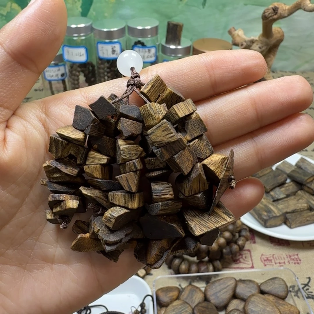 沉香碎屑沉香车绳子