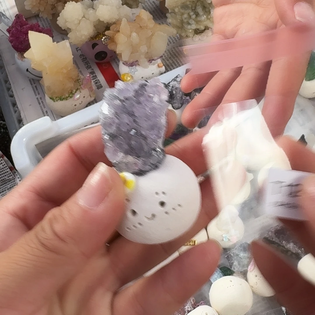 许***蟆烟晶未镶嵌手链紫水晶