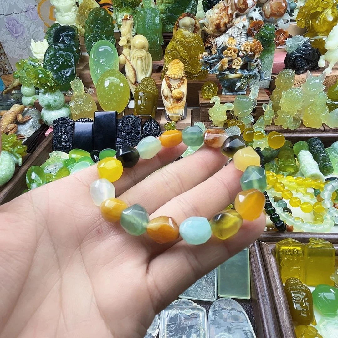 岫玉未镶嵌吊坠(不含链)