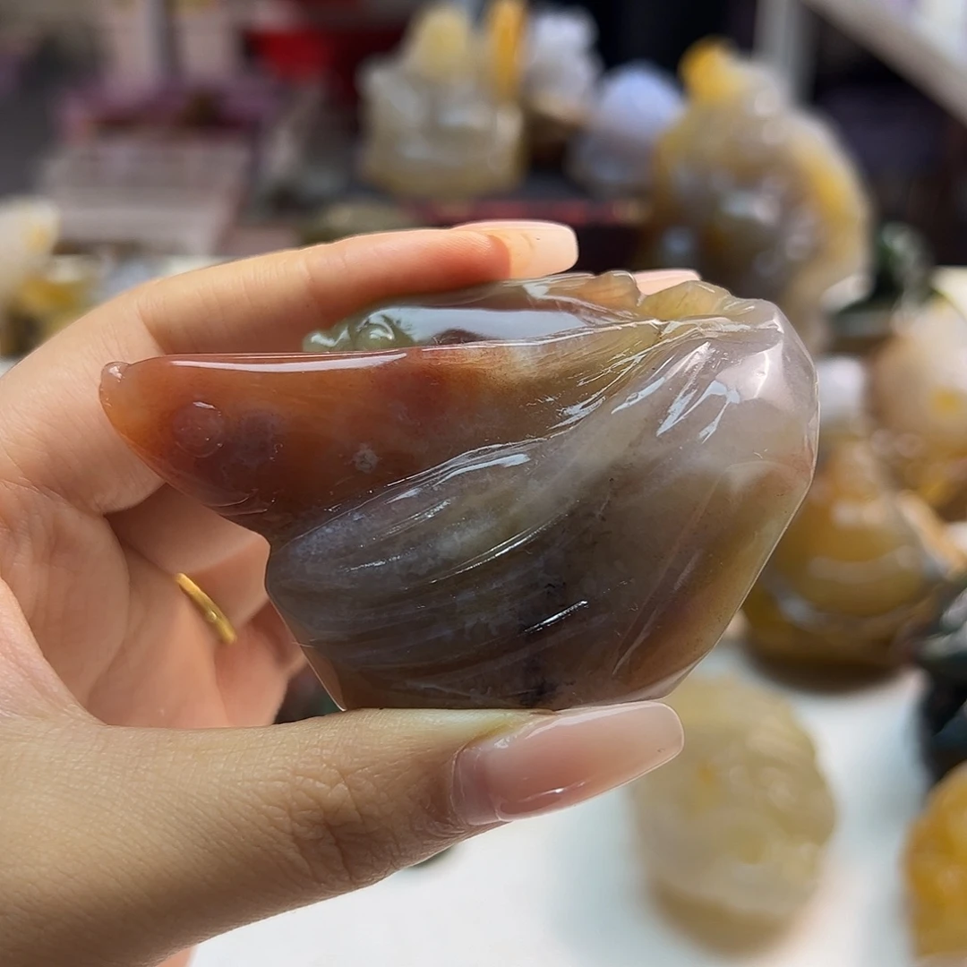 玛瑙/玉髓未镶嵌项链