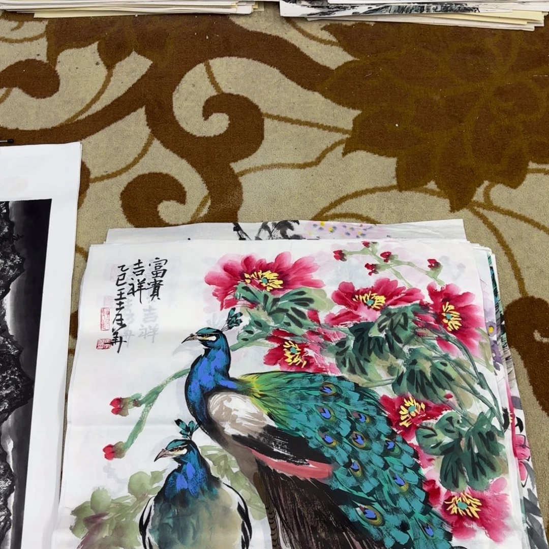 国画王孝华李欣主播