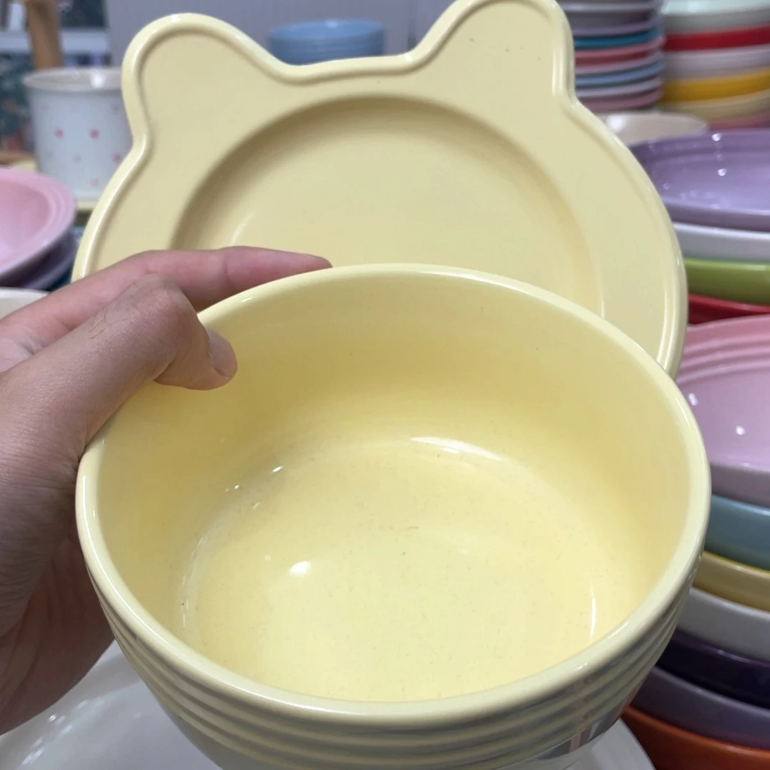 瓷片微瑕2个小熊套组