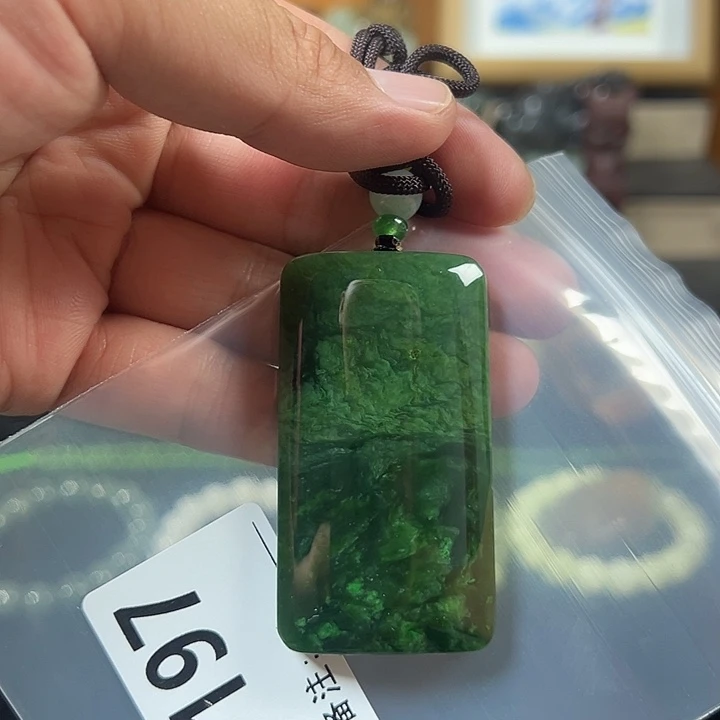 风***落颈饰未镶嵌和田玉