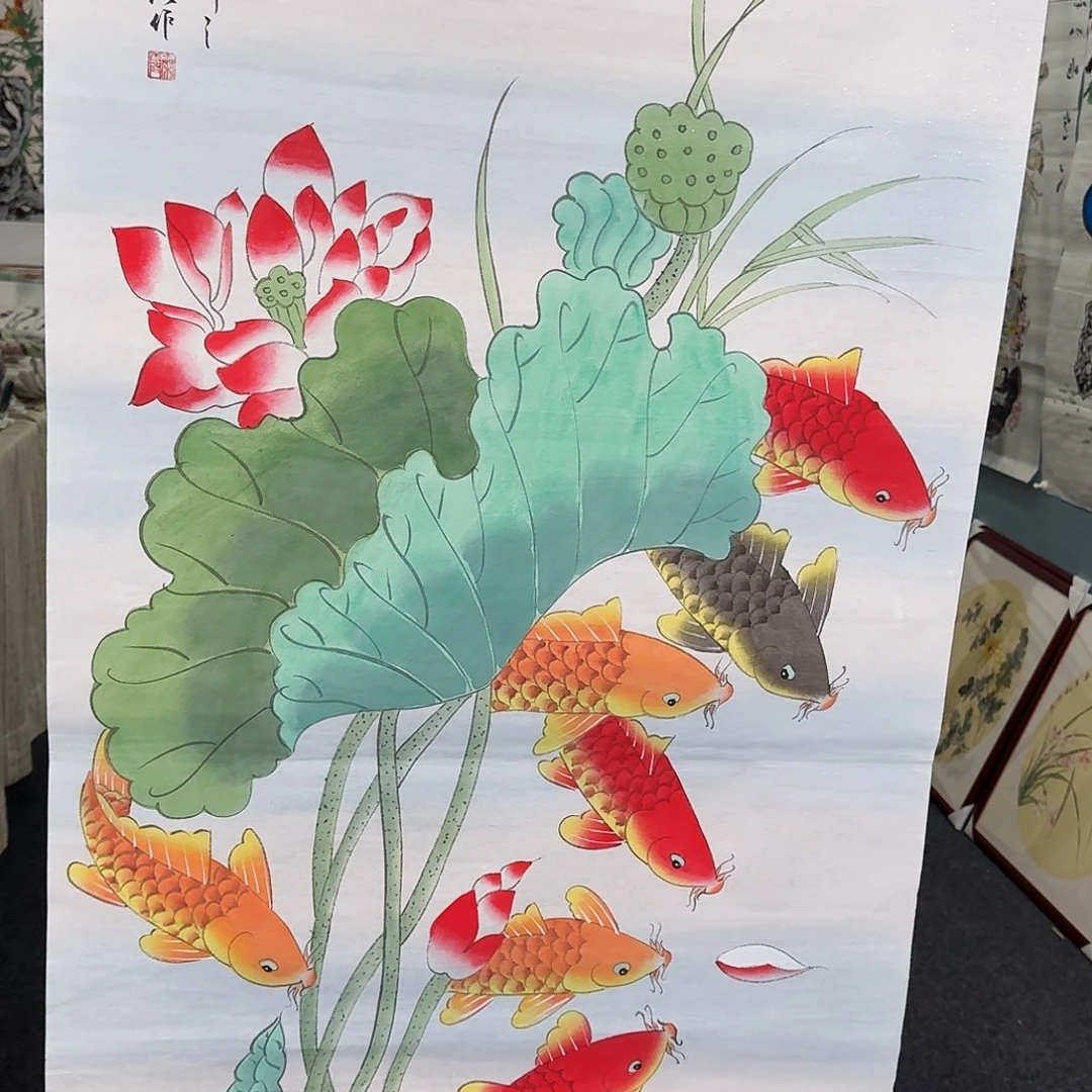 纯手绘的好看作品