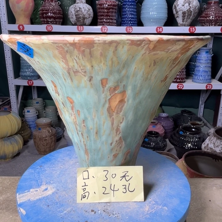 景德镇陶瓷花盆花器846