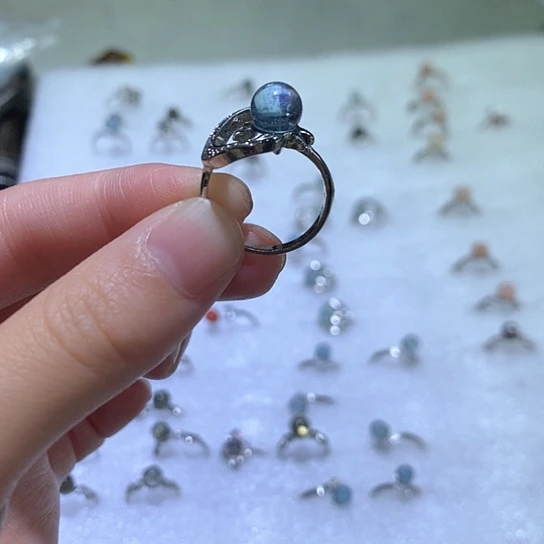 未镶嵌珠宝半成品水晶是****狼
