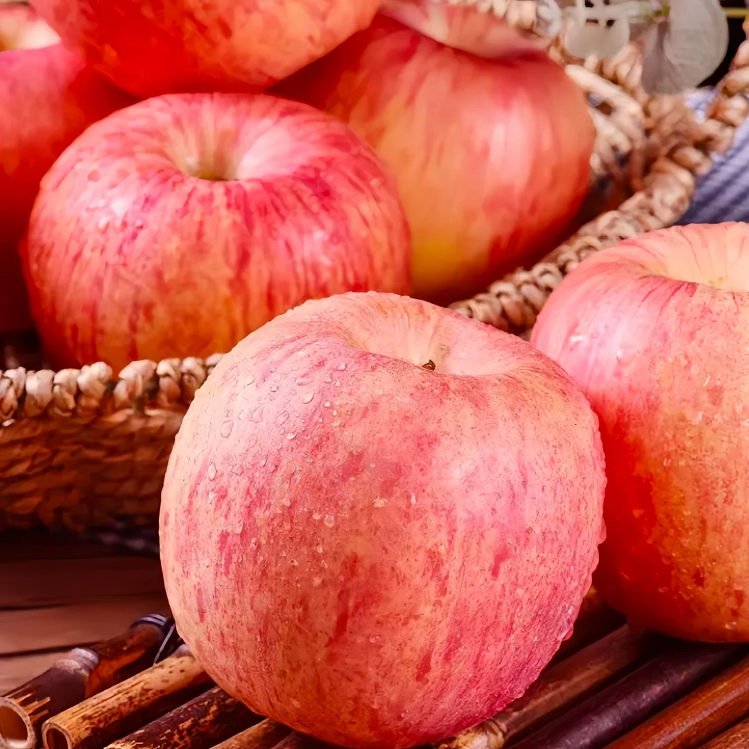 【5斤大果】正宗烟台红富士苹果皮薄肉厚汁水足更脆甜当季新鲜水果