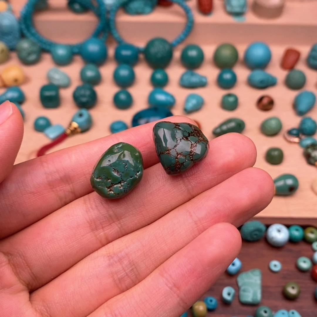 绿松石未镶嵌配饰大*