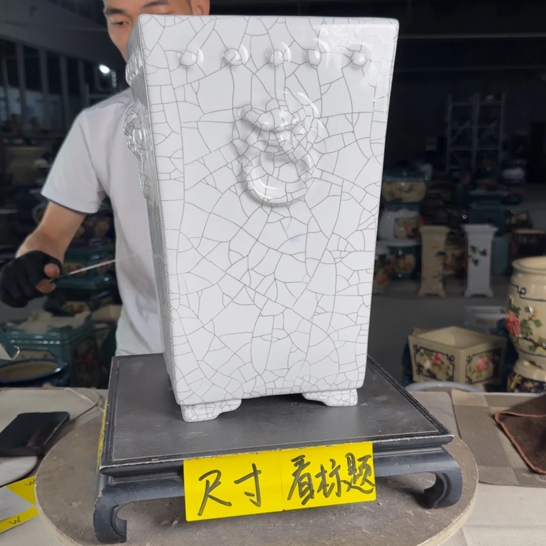 一风堂石湾花盆  内17*32