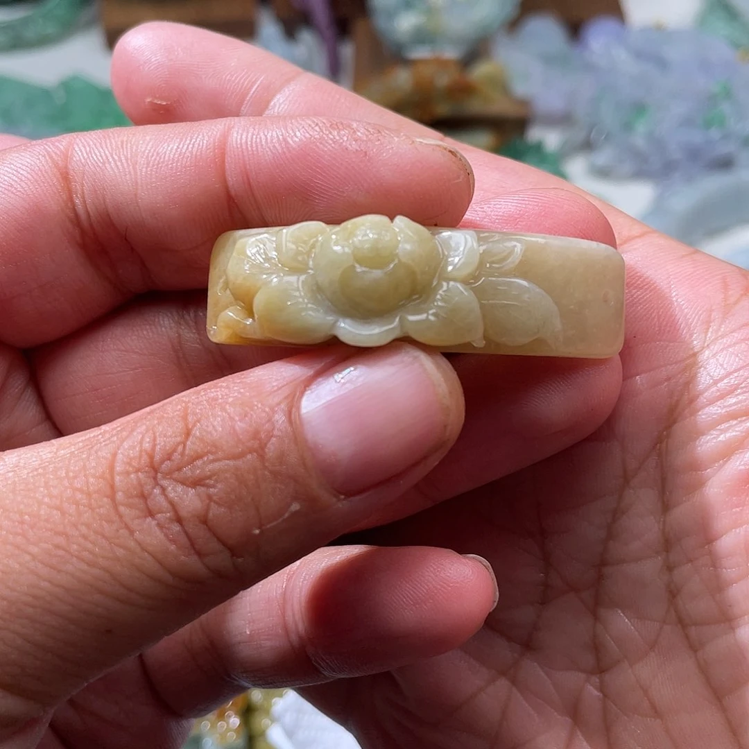 颈饰未镶嵌翡翠翡玉缘翡翠