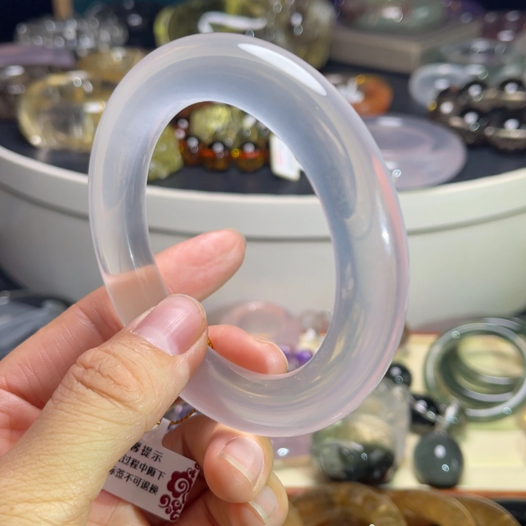 未镶嵌水晶手镯手镯