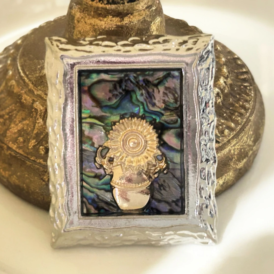 铜合金胸针 4328西洋中古风 vintage复古向日葵相册胸针