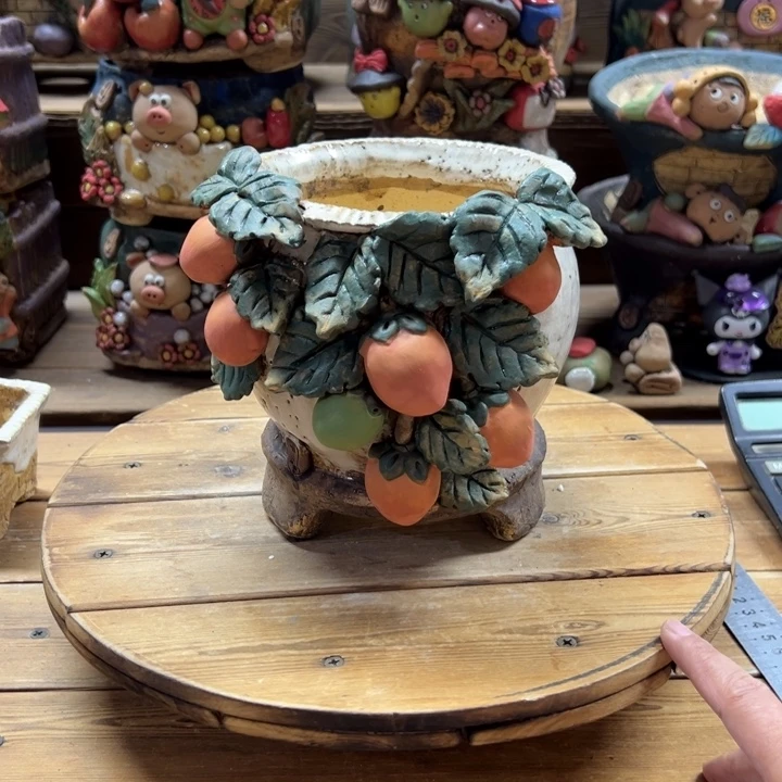 嘻哈多肉花盆百搭