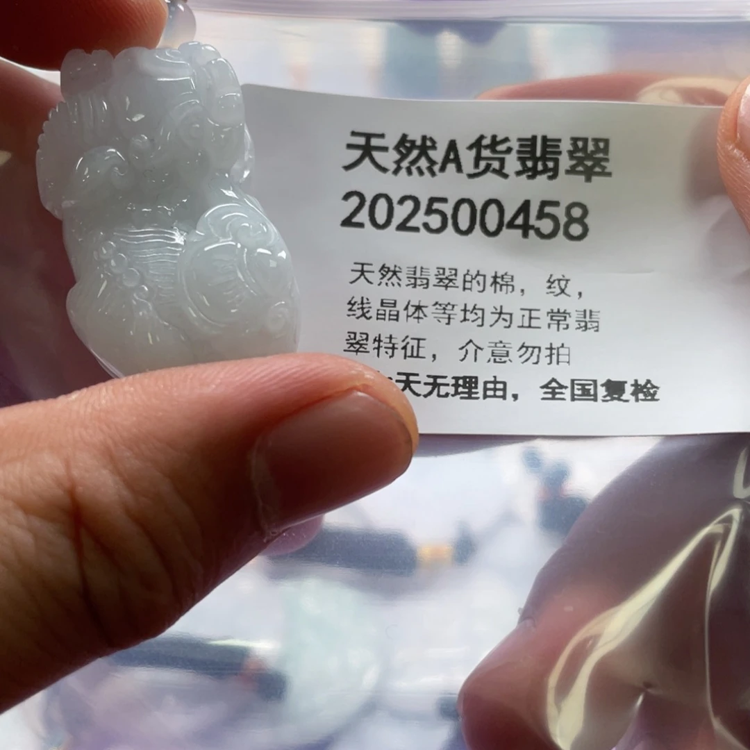 翡翠未镶嵌颈饰5459988