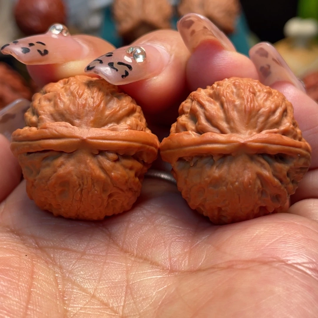 把件文玩核桃荔枝纹