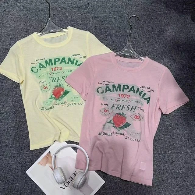 83053 重工~韩系简约百搭休闲短袖