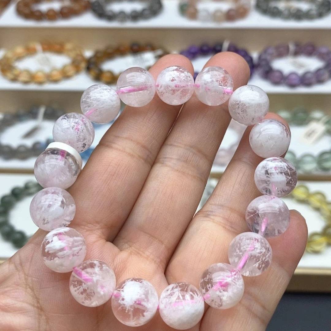 未镶嵌手链水晶雪花幽灵，11.5m