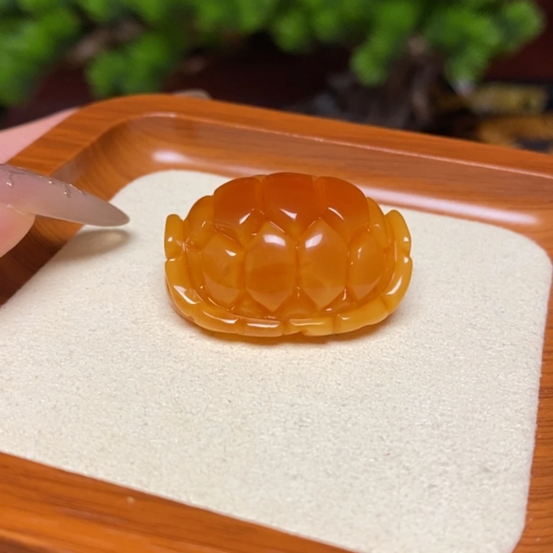 【闪购商品】蜜蜡吊坠(不含链)未镶嵌富甲天下单珠