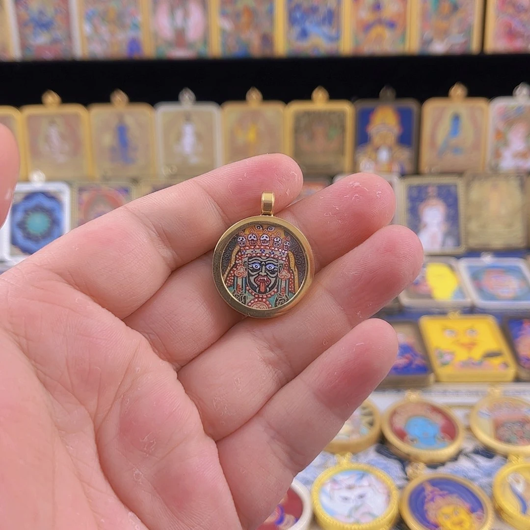 青海热贡纯手绘唐卡