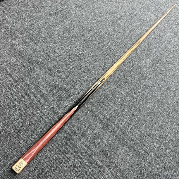 段氏球杆方牌501ss牌单插粉象通体小头杆中八参数白蜡木台球杆