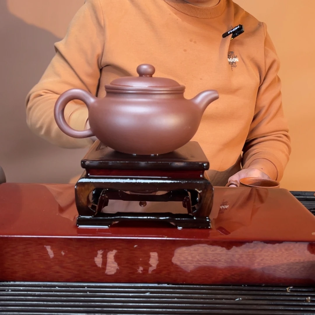 茶壶紫砂高端500cc紫泥访古