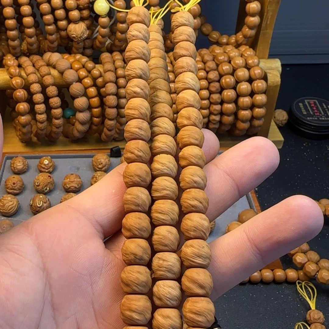 猴头核桃吊坠鬼印