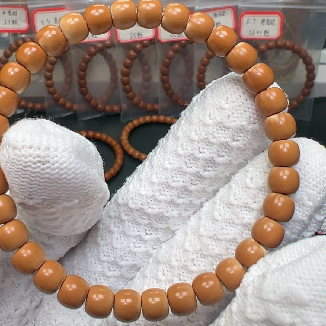 吊坠橄榄核老挝核尖单圈6.7mm