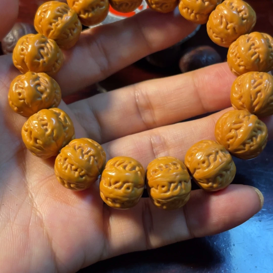 猴头核桃手串猴头京八棱猴头京八棱