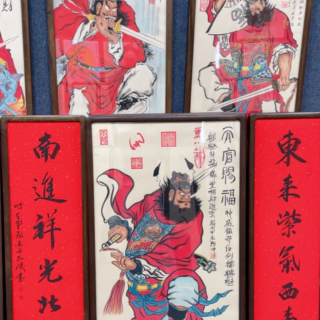 国画佛*༺阿冲手绘钟馗