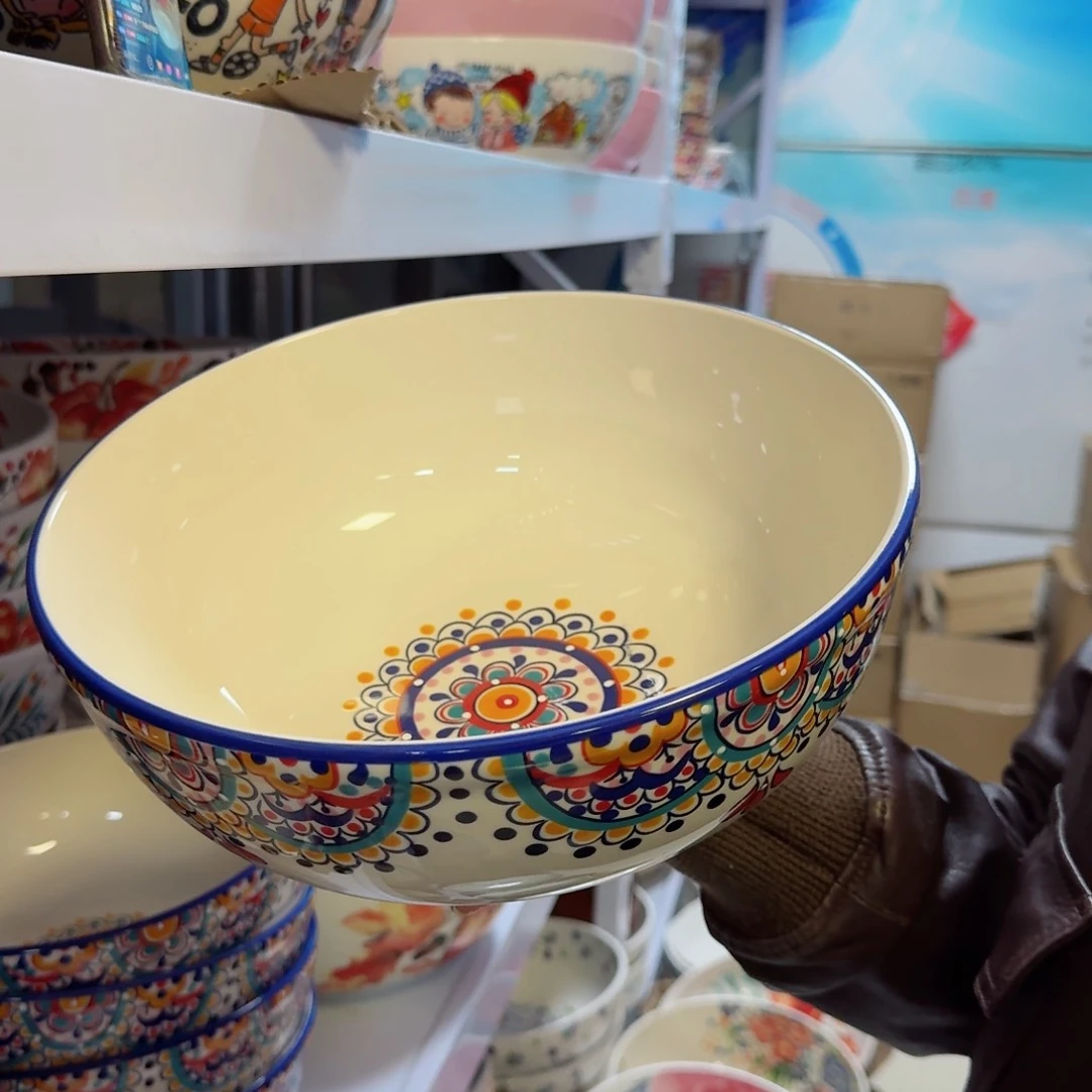 瓷片11英寸卡拉汤盆一只